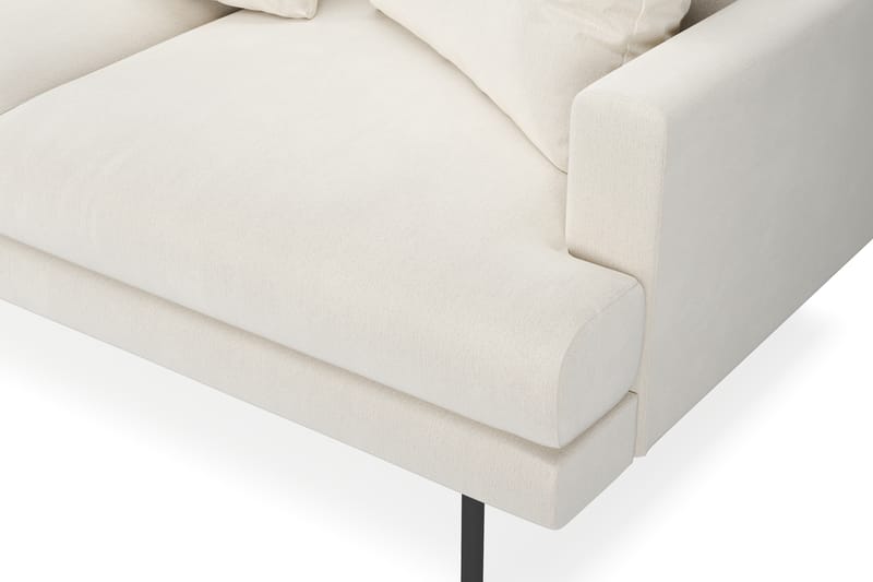 Menard 4-seters L Sofa med Sjeselong Venstre - Beige / Lys - Møbler - Sofaer - Sofa med sjeselong