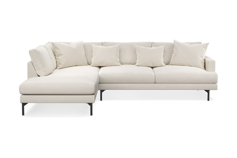 Menard 4-seters L Sofa med Sjeselong Venstre - Beige / Lys - Møbler - Sofaer - Sofa med sjeselong