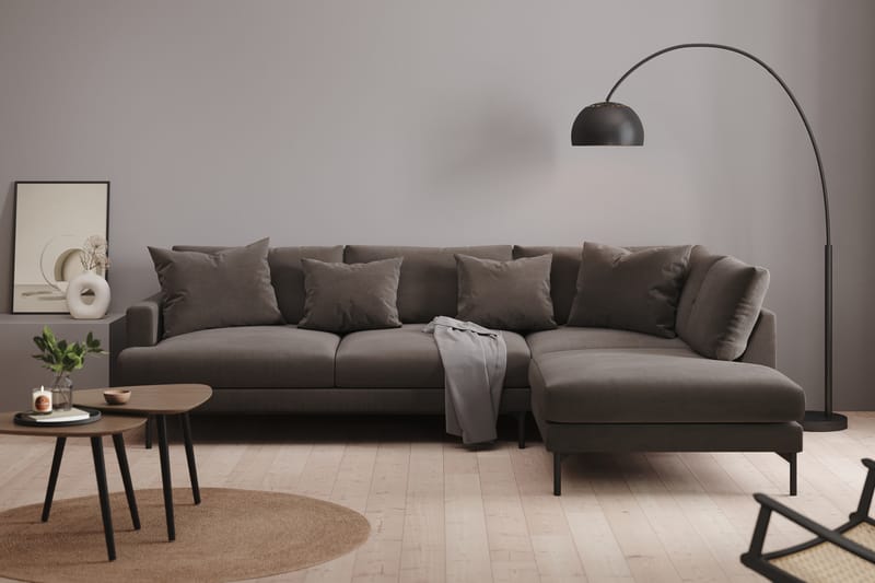 Menard 4-seters Sofa med Sjeselong Høyre - Møbler - Sofaer - Sofa med sjeselong