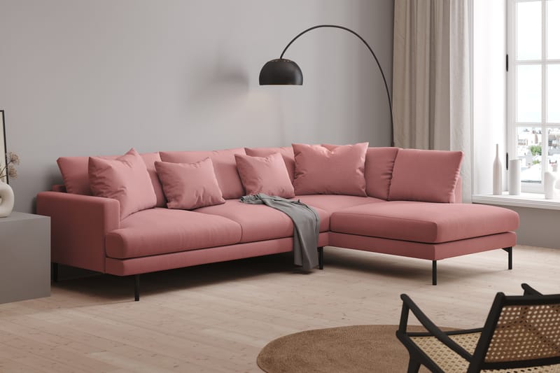 Menard 4-seters Sofa med Sjeselong Høyre - Møbler - Sofaer - Sofa med sjeselong