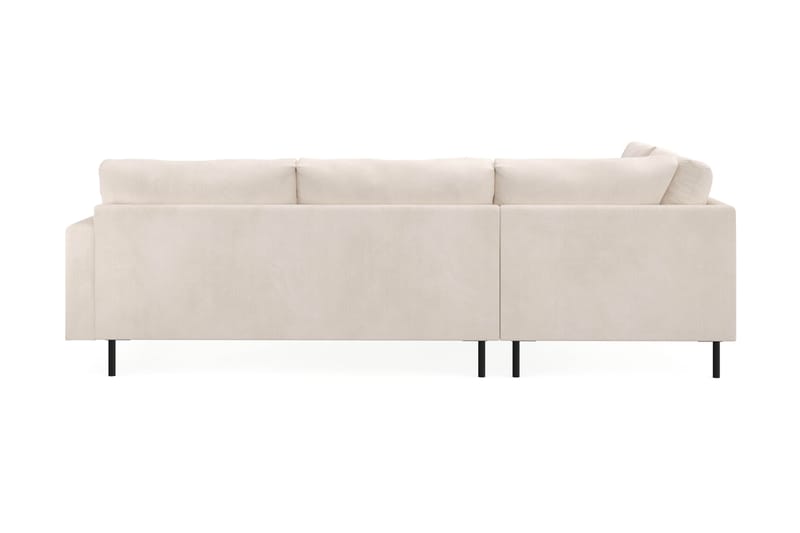 Menard Compact 4-seters L Sofa med Sjeselong Venstre - Lys Beige - Møbler - Sofaer - Sofa med sjeselong