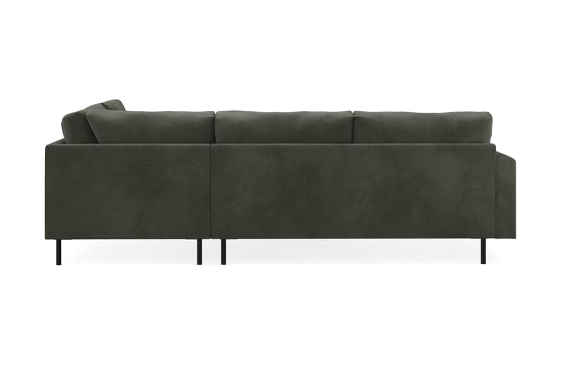 Menard Compact 4-seters Manchester L Sofa Sjeselong 4-seters - Mørkegrønn - Møbler - Sofaer - Sofa med sjeselong