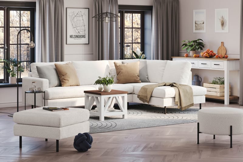 Menard Compact Sofa med Chaiselong 4-seter - Møbler - Sofaer - Sofa med sjeselong