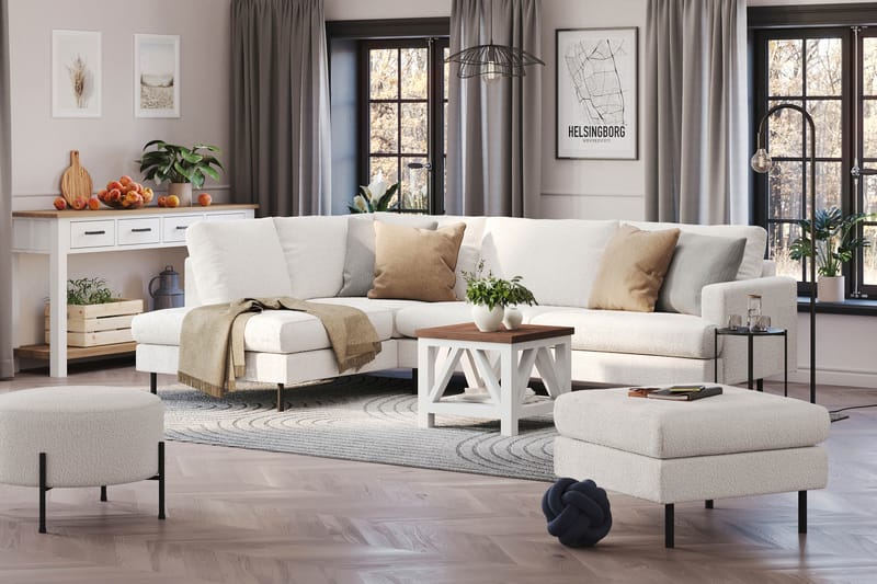 Menard Compact Sofa med Chaiselong 4-seter - Møbler - Sofaer - Sofa med sjeselong