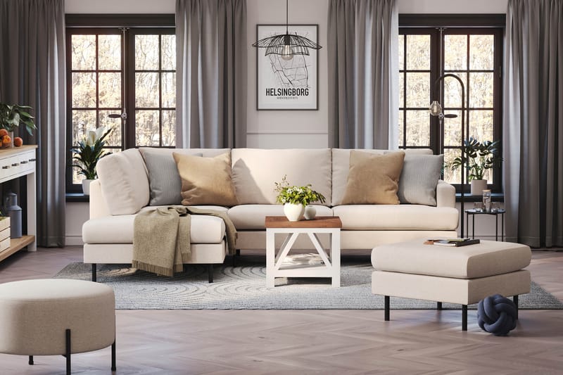 Menard Compact Sofa med Chaiselong 4-seter - Møbler - Sofaer - Sofa med sjeselong