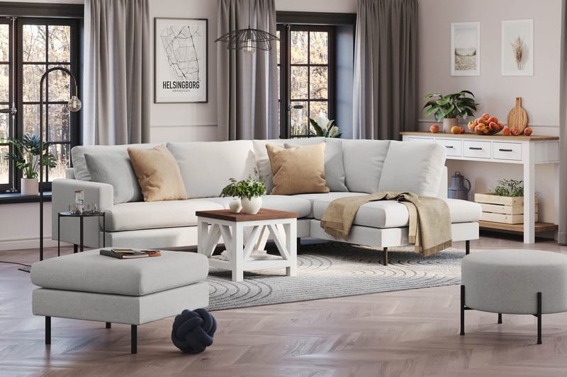 Menard Compact Sofa med Chaiselong 4-seter - Møbler - Sofaer - Sofa med sjeselong