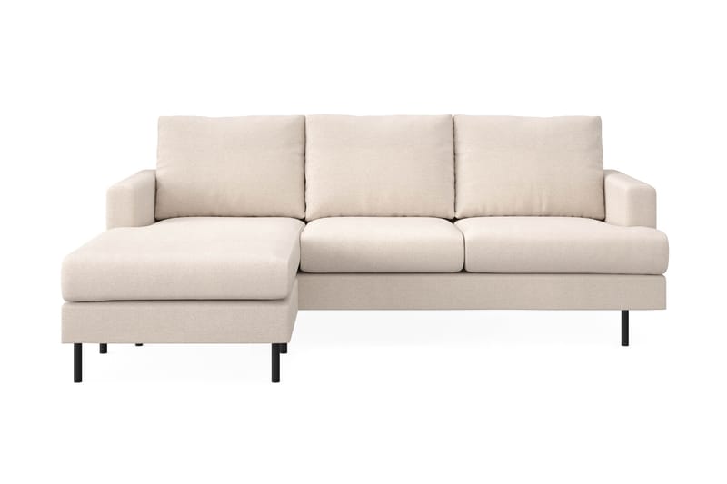 Menard Compact Sofa med Divan 3-seter - Beige - Møbler - Sofaer - Sofa med sjeselong