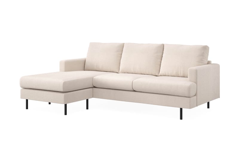 Menard Compact Sofa med Divan 3-seter - Beige - Møbler - Sofaer - Sofa med sjeselong