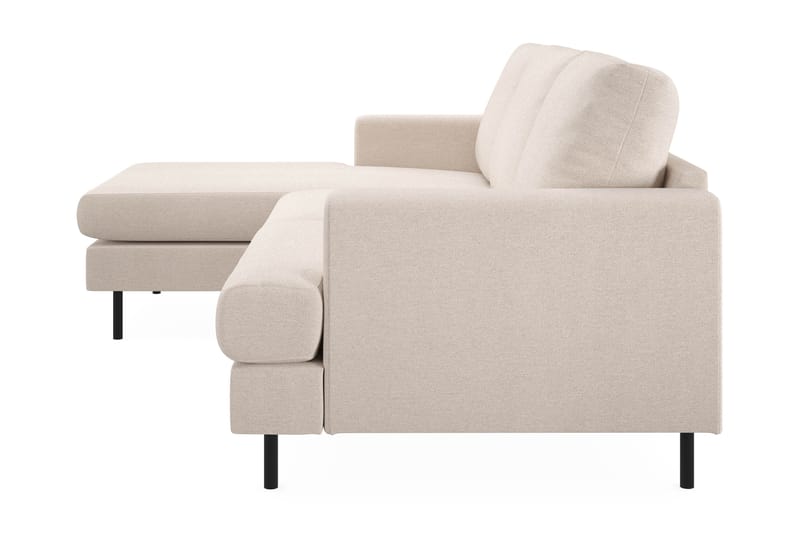 Menard Compact Sofa med Divan 3-seter - Beige - Møbler - Sofaer - Sofa med sjeselong