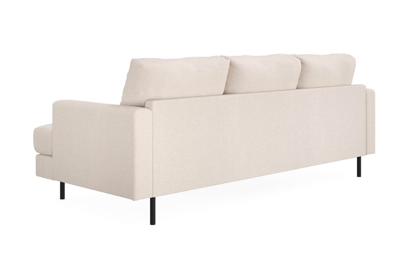 Menard Compact Sofa med Divan 3-seter - Beige - Møbler - Sofaer - Sofa med sjeselong