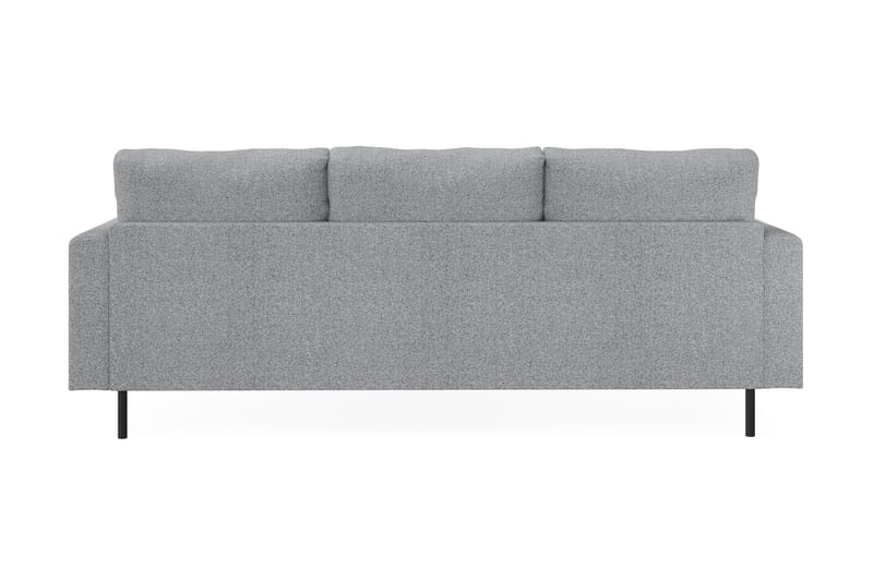 Menard Compact Sofa med divan 3-seter - Grå - Møbler - Sofaer - Sofa med sjeselong