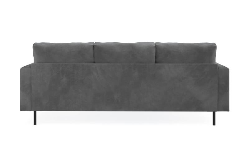 Menard Compact Sofa med Divan 3-seter - Grå - Møbler - Sofaer - Sofa med sjeselong