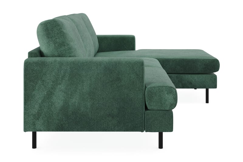 Menard Compact Sofa med divan 3-seter - Grønn - Møbler - Sofaer - Sofa med sjeselong