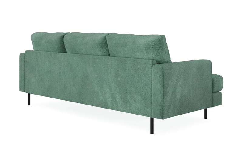 Menard Compact Sofa med divan 3-seter - Grønn - Møbler - Sofaer - Sofa med sjeselong