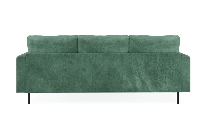 Menard Compact Sofa med divan 3-seter - Grønn - Møbler - Sofaer - Sofa med sjeselong