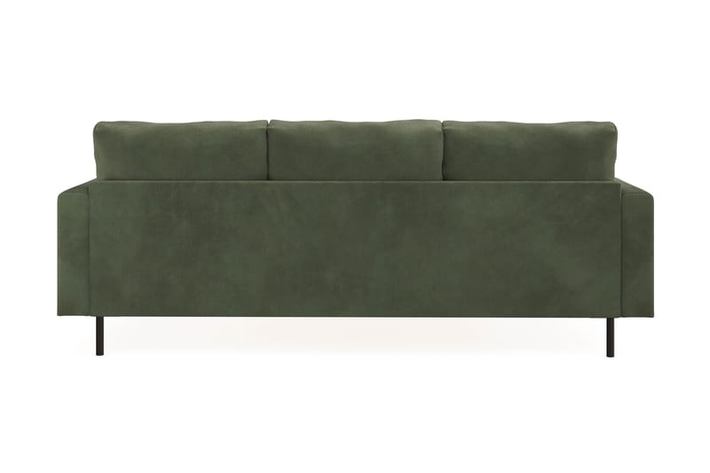 Menard Compact Sofa med Divan 3-seter - Grønn - Møbler - Sofaer - Sofa med sjeselong