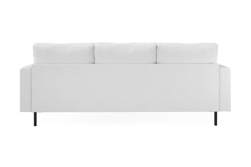 Menard Compact Sofa med divan 3-seter - Hvit - Møbler - Sofaer - Sofa med sjeselong