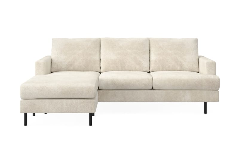 Menard Compact Sofa med Divan 3-seter - Hvit - Møbler - Sofaer - Sofa med sjeselong