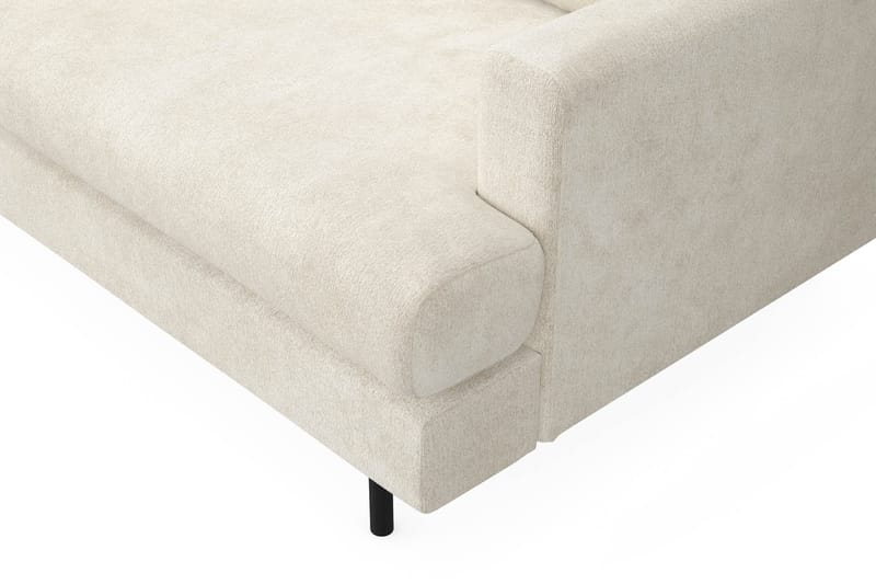 Menard Compact Sofa med Divan 3-seter - Hvit - Møbler - Sofaer - Sofa med sjeselong