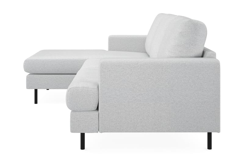 Menard Compact Sofa med Divan 3-seter - Lysegrå - Møbler - Sofaer - Sofa med sjeselong