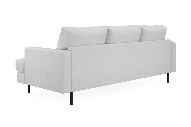 Menard Compact Sofa med Divan 3-seter - Lysegrå - Møbler - Sofaer - Sofa med sjeselong