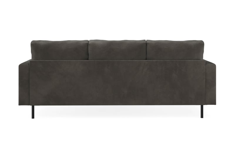 Menard Compact Sofa med Divan 3-seter - Mørkegrå - Møbler - Sofaer - Sofa med sjeselong