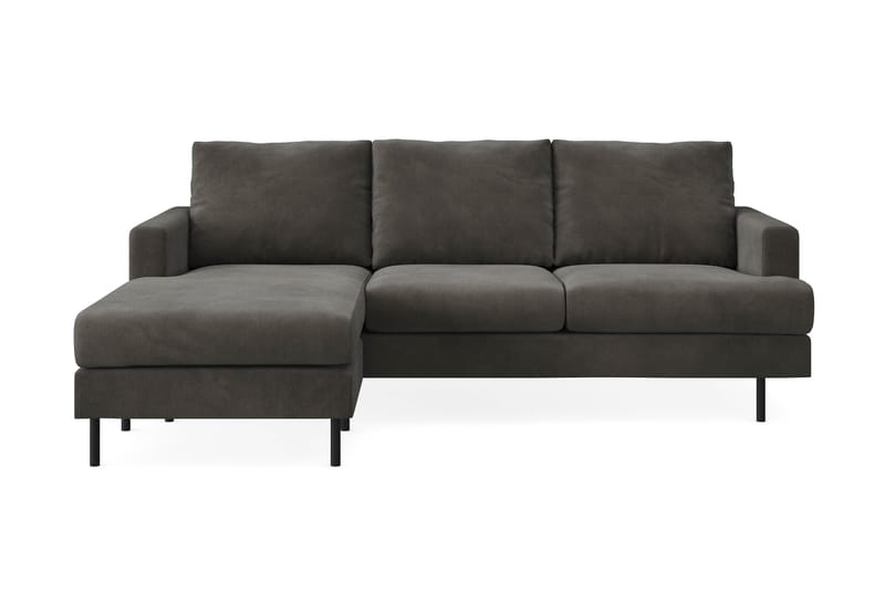 Menard Compact Sofa med Divan 3-seter - Mørkegrå - Møbler - Sofaer - Sofa med sjeselong