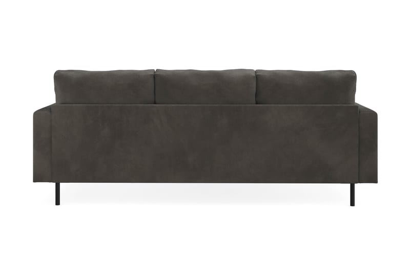 Menard Compact Sofa med Divan 3-seter - Mørkegrå - Møbler - Sofaer - Sofa med sjeselong