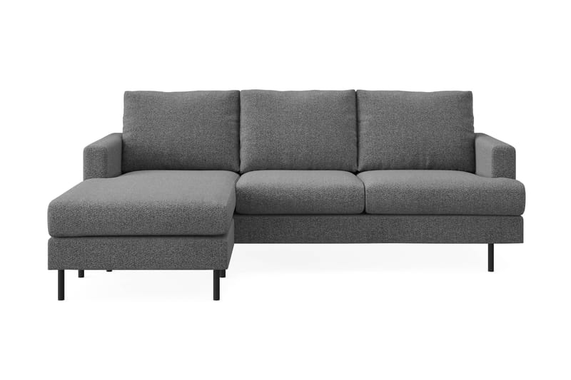 Menard Compact Sofa med Divan 3-seter - Mørkegrå - Møbler - Sofaer - Sofa med sjeselong