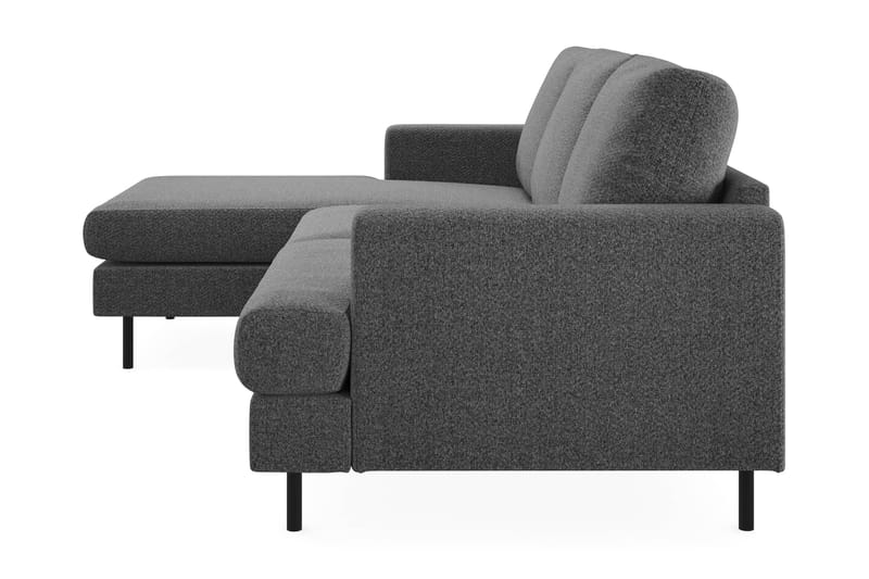 Menard Compact Sofa med Divan 3-seter - Mørkegrå - Møbler - Sofaer - Sofa med sjeselong