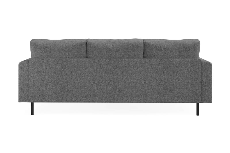 Menard Compact Sofa med Divan 3-seter - Mørkegrå - Møbler - Sofaer - Sofa med sjeselong