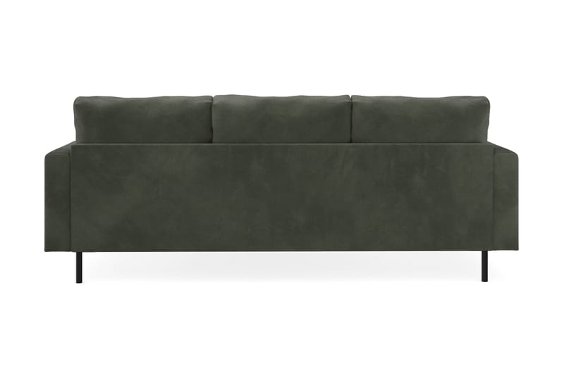 Menard Compact Sofa med divan 3-seter - Mørkegrønn - Møbler - Sofaer - Sofa med sjeselong