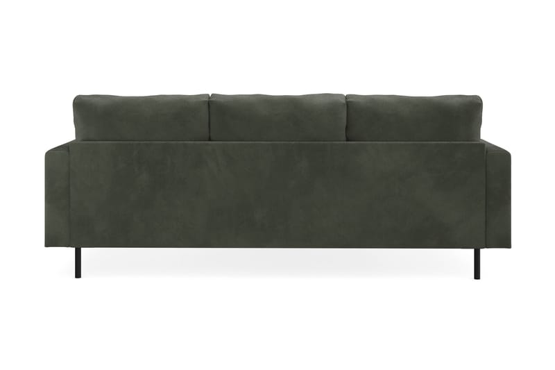 Menard Compact Sofa med Divan 3-seter - Mørkegrønn - Møbler - Sofaer - Sofa med sjeselong