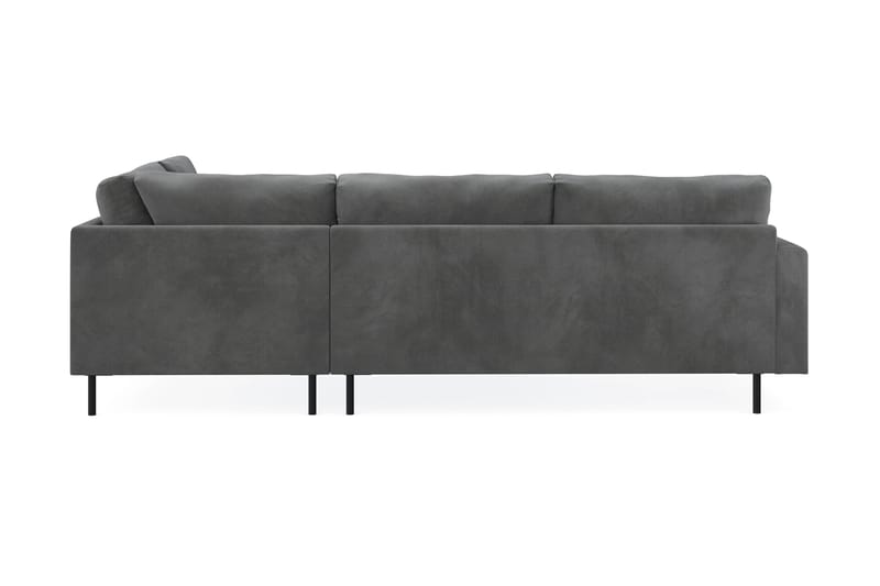 Menard Compact Sofa med sjeselong 4-seter - Grå - Møbler - Sofaer - Sofa med sjeselong