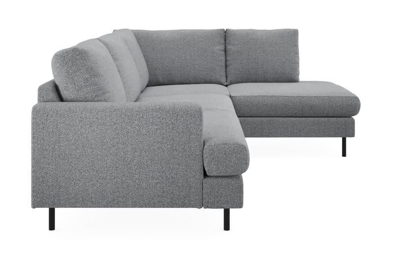 Menard Compact Sofa med sjeselong 4-seter - Grå - Møbler - Sofaer - Sofa med sjeselong