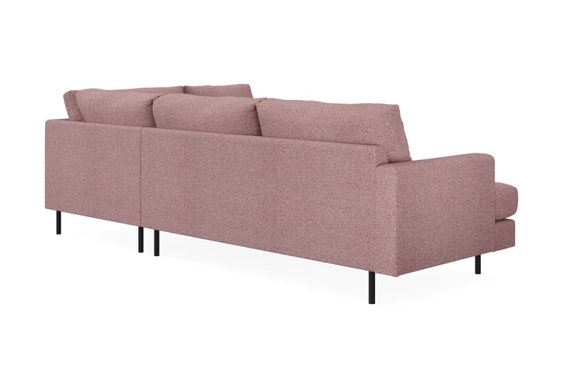 Menard Compact Sofa med sjeselong 4-seter - Lilla - Møbler - Sofaer - Sofa med sjeselong