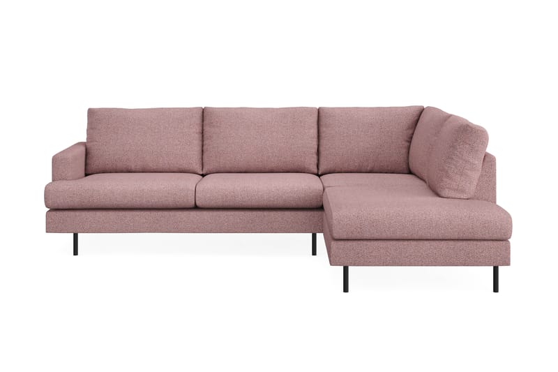 Menard Compact Sofa med sjeselong 4-seter - Lilla - Møbler - Sofaer - Sofa med sjeselong