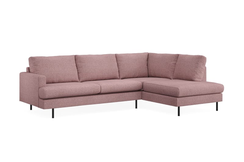 Menard Compact Sofa med sjeselong 4-seter - Lilla - Møbler - Sofaer - Sofa med sjeselong