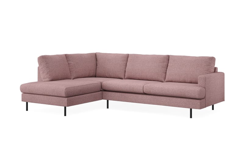 Menard Compact Sofa med sjeselong 4-seter - Lilla - Møbler - Sofaer - Sofa med sjeselong