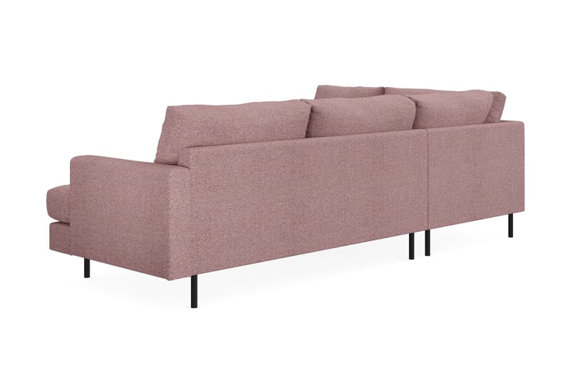 Menard Compact Sofa med sjeselong 4-seter - Lilla - Møbler - Sofaer - Sofa med sjeselong