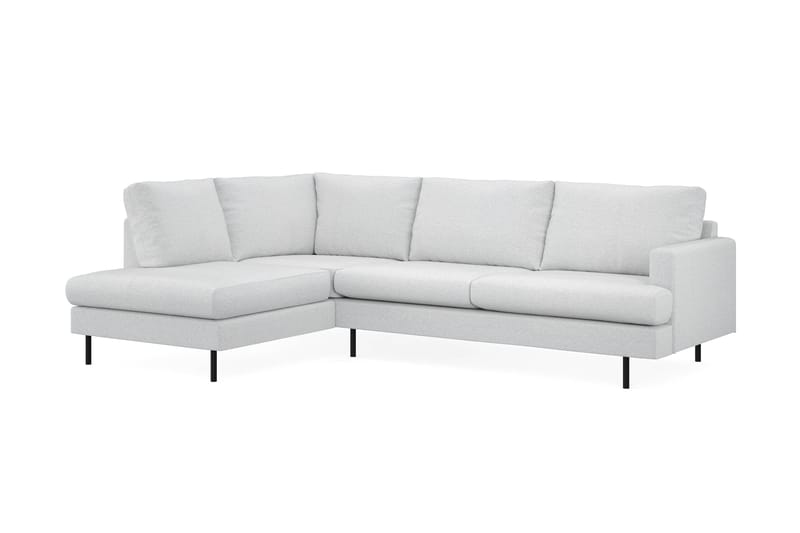 Menard Compact Sofa med sjeselong 4-seter - Lys grå - Møbler - Sofaer - Sofa med sjeselong