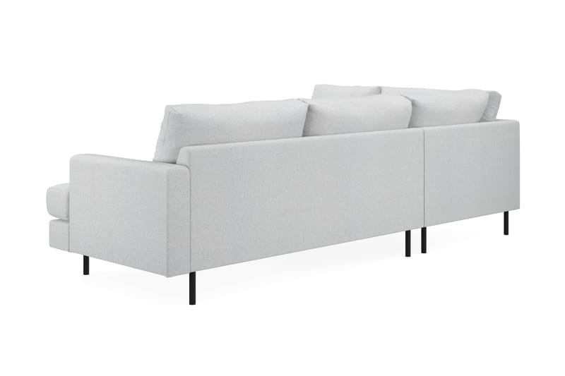 Menard Compact Sofa med sjeselong 4-seter - Lys grå - Møbler - Sofaer - Sofa med sjeselong