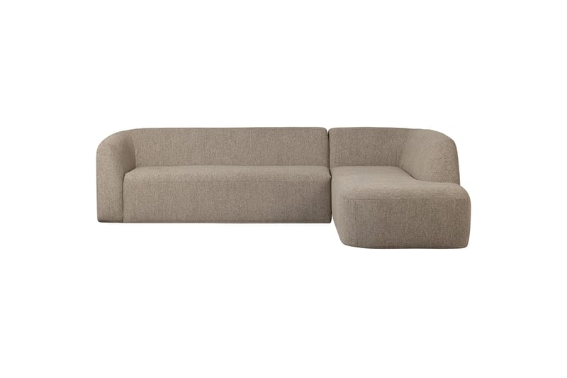 Mooli Sofa med Sjeselong 3-seter - Naturmelange - Sofa med sjeselong - 3 seters sofa med divan