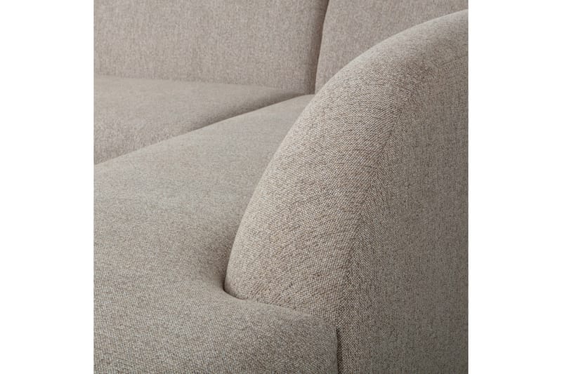 Mooli Sofa med Sjeselong 3-seter - Naturmelange - Sofa med sjeselong - 3 seters sofa med divan