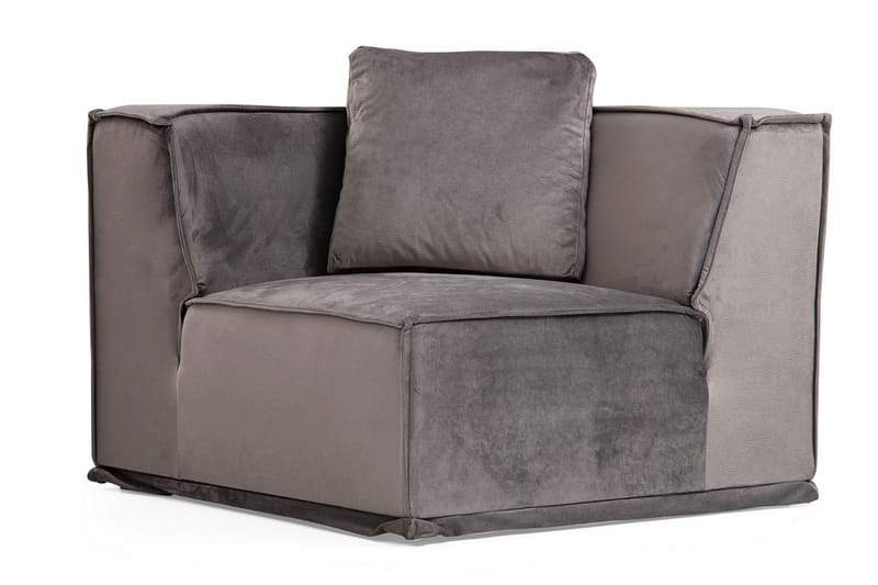 Nightcap Sofa m. Divan 6-seters - Grå - Møbler - Sofaer - Hjørnesofa