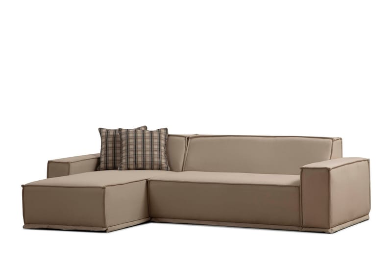 Nightcap Sofa med Divan 3-seter - Beige - Møbler - Sofaer - Sofa med sjeselong