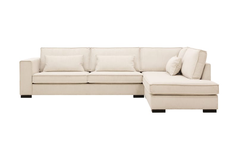 Nova 4-seters Sofa med Sjeselong Høyre - Beige - Møbler - Sofaer - Sofa med sjeselong