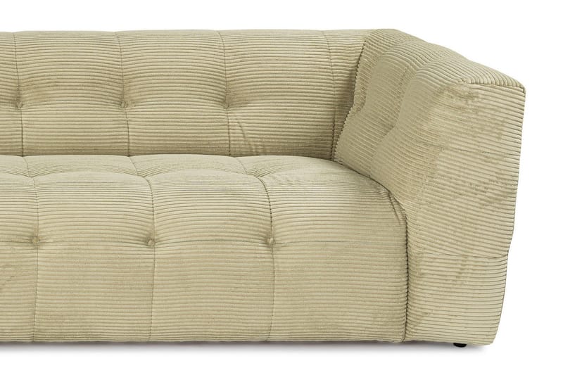 Octavian Sofa med Sjeselong 3-seter - Grønn - Møbler - Sofaer - Sofa med sjeselong