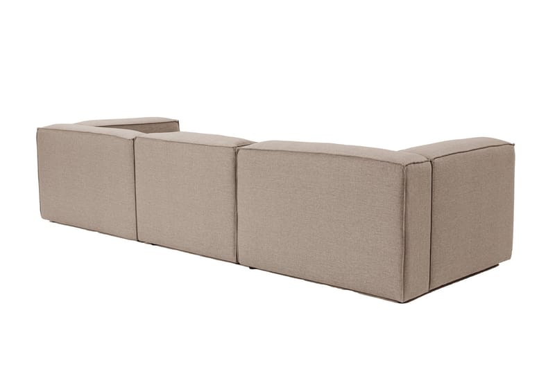 Redlands Sofa med Sjeselong 3-seter - Brun - Møbler - Sofaer - Sofa med sjeselong