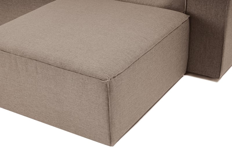 Redlands Sofa med Sjeselong 3-seter - Brun - Møbler - Sofaer - Sofa med sjeselong